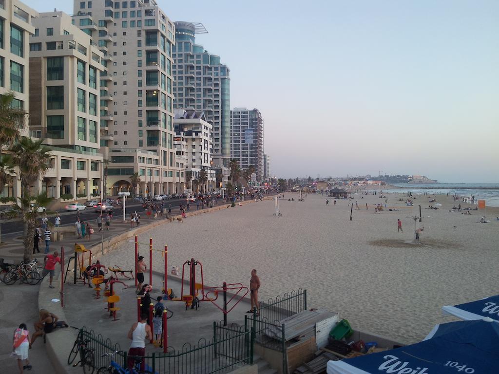 Lenis Hotel Tel Aviv Bagian luar foto