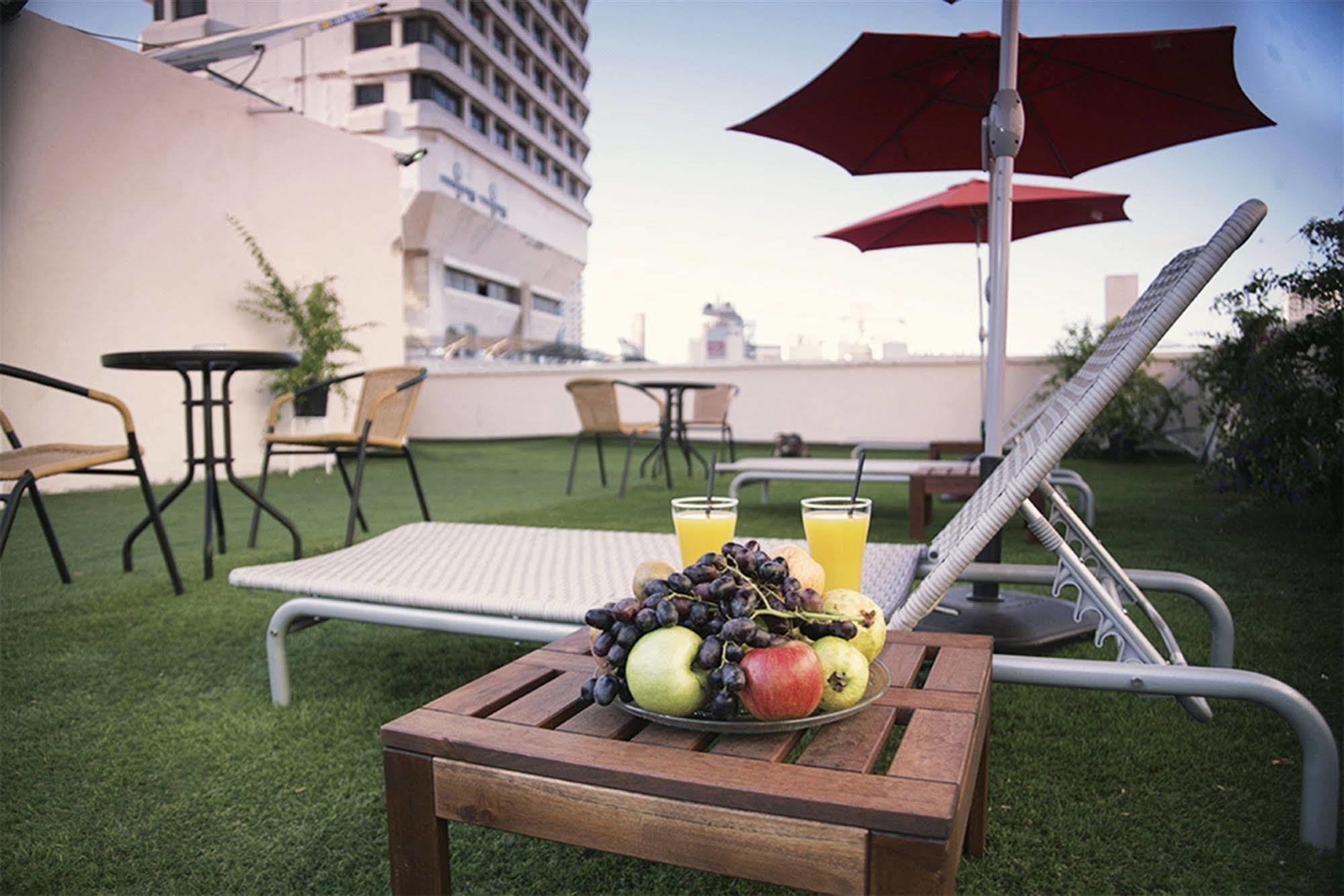 Lenis Hotel Tel Aviv Bagian luar foto